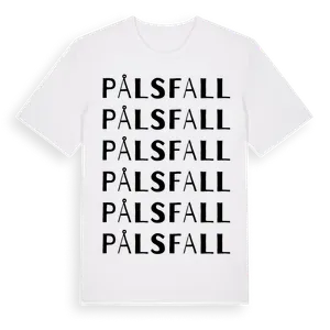 Pålsfall ordlek t-shirt – ekologisk bomull t-shirt från Pinshirt