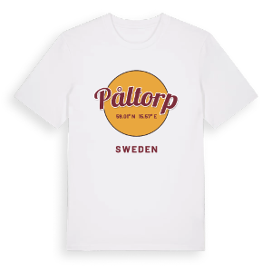Påltorp cirkel t-shirt – ekologisk bomull t-shirt från Pinshirt