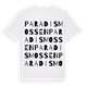 Paradismossen ordlek t-shirt