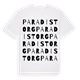 Paradistorg ordlek t-shirt
