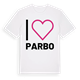 Jag älskar Parbo t-shirt stort tryck
