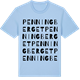 Blue Soul t-shirt med Penningberget ordlek t-shirt