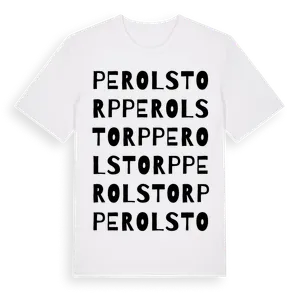 Per Olstorp ordlek t-shirt – ekologisk bomull t-shirt från Pinshirt