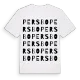 Persbo ordlek t-shirt