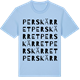 Blue Soul t-shirt med Perskärret ordlek t-shirt