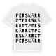 Perskärret ordlek t-shirt