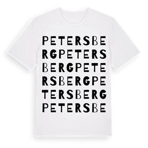Petersberg ordlek t-shirt – ekologisk bomull t-shirt från Pinshirt