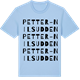 Blue Soul t-shirt med Petter-Nilsudden ordlek t-shirt