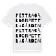 Pettragården ordlek t-shirt