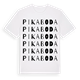 Pikaboda ordlek t-shirt