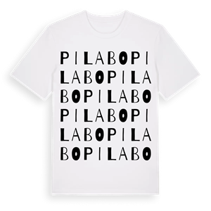 Pilabo ordlek t-shirt – ekologisk bomull t-shirt från Pinshirt