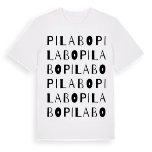 Pilabo ordlek t-shirt – ekologisk bomull t-shirt från Pinshirt