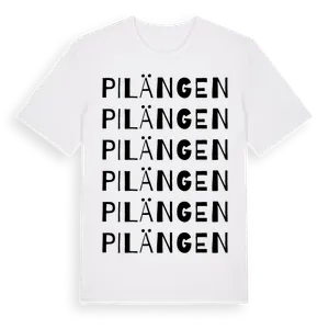 Pilängen ordlek t-shirt – ekologisk bomull t-shirt från Pinshirt
