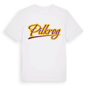 Pilkrog baseball t-shirt – ekologisk bomull t-shirt från Pinshirt