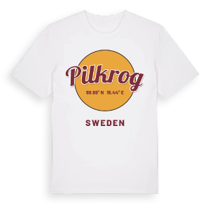 Pilkrog cirkel t-shirt – ekologisk bomull t-shirt från Pinshirt
