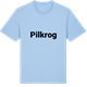 Blue Soul t-shirt med Pilkrog fetstil t-shirt