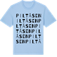 Blue Soul t-shirt med Piltåsen ordlek t-shirt
