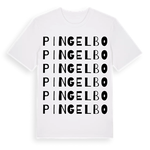 Pingelbo ordlek t-shirt – ekologisk bomull t-shirt från Pinshirt