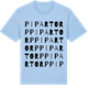 Blue Soul t-shirt med Pipartorp ordlek t-shirt