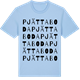 Blue Soul t-shirt med Pjättaboda ordlek t-shirt