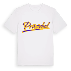 Prästebol baseball t-shirt – ekologisk bomull t-shirt från Pinshirt