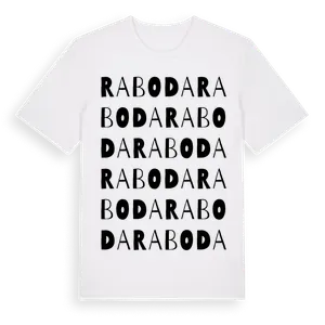 Raboda ordlek t-shirt – ekologisk bomull t-shirt från Pinshirt
