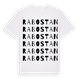 Rabostan ordlek t-shirt
