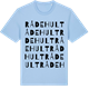Blue Soul t-shirt med Rådehult ordlek t-shirt