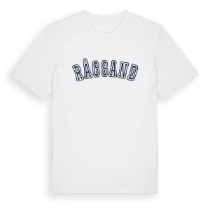Rågsand college t-shirt – ekologisk bomull t-shirt från Pinshirt