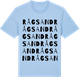 Blue Soul t-shirt med Rågsand ordlek t-shirt