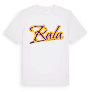 Rala baseball t-shirt – ekologisk bomull t-shirt från Pinshirt