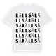 Rällså ordlek t-shirt