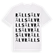 Rällsälv ordlek t-shirt