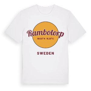 Rambotorp cirkel t-shirt – ekologisk bomull t-shirt från Pinshirt
