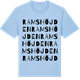 Blue Soul t-shirt med Ramshöjden ordlek t-shirt