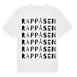 Rappåsen ordlek t-shirt – ekologisk bomull t-shirt från Pinshirt