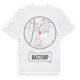 White t-shirt med Rastorp t-shirt