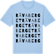 Blue Soul t-shirt med Rävaberget ordlek t-shirt