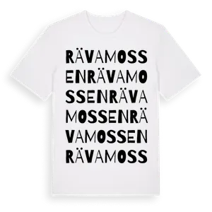 Rävamossen ordlek t-shirt – ekologisk bomull t-shirt från Pinshirt