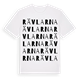 Rävlarna ordlek t-shirt