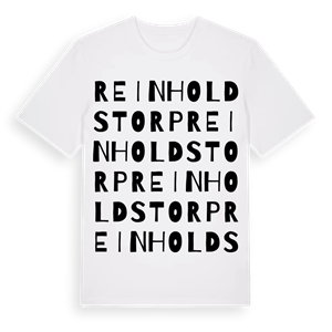 Reinholdstorp ordlek t-shirt – ekologisk bomull t-shirt från PinShirt