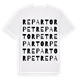 Repartorpet ordlek t-shirt
