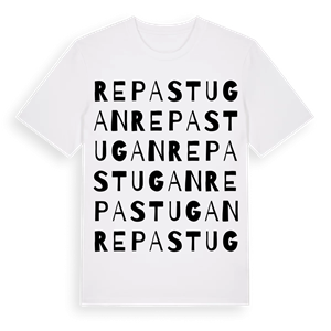 Repastugan ordlek t-shirt – ekologisk bomull t-shirt från Pinshirt