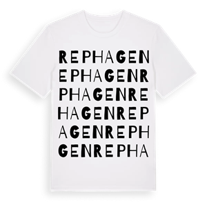 Rephagen ordlek t-shirt – ekologisk bomull t-shirt från Pinshirt