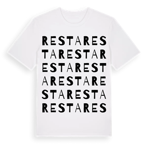 Resta ordlek t-shirt – ekologisk bomull t-shirt från Pinshirt