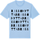 Blue Soul t-shirt med Ribbohyttan ordlek t-shirt