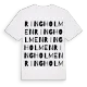 Ringholmen ordlek t-shirt