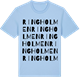 Blue Soul t-shirt med Ringholmen ordlek t-shirt