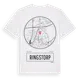 White t-shirt med Ringstorp t-shirt