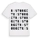 Ristorget ordlek t-shirt